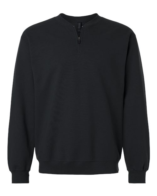 Softstyle Midweight Quarter-Zip Sweatshirt
