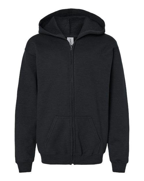 Youth Heavy Blend Full-Zip Hooded Sweatshirt