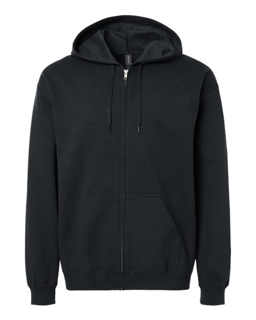 Softstyle Midweight Full-Zip Hooded Sweatshirt